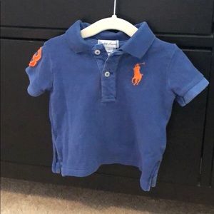 Ralph Lauren blue polo shirt 3M